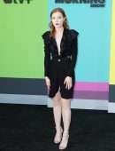 Skyler Samuels at The Morning Show Premiere in NY