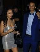 Tinashe Leggy in Little Dress at Goya Studios in Hollywood
