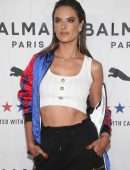 Alessandra Ambrosio at PUMA x Balmain Launch Event in Los Angeles