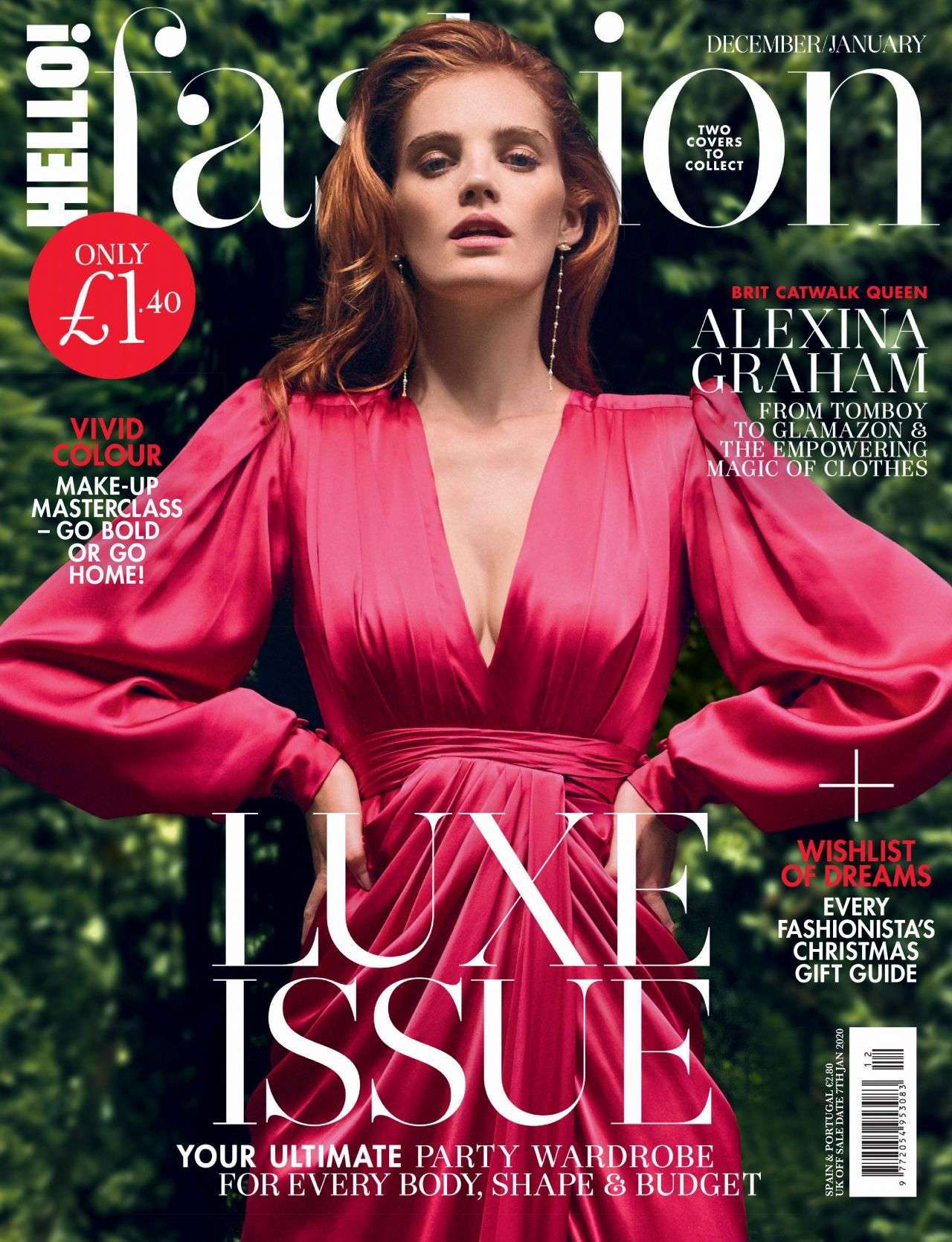 Alexina Graham in HELLO! Fashion - December 2019/January 2020