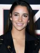 Aly Raisman at the Premiere of Columbia Pictures' "Charlies Angels" in LA