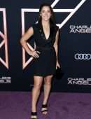 Aly Raisman at the Premiere of Columbia Pictures' "Charlies Angels" in LA