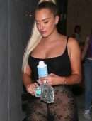 Anastasia Karanikolaou Booty at Bootsy Bellows in West Hollywood