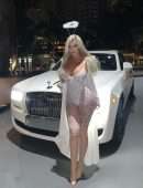 Anastasiya Kvitko Booty in White Lingerie
