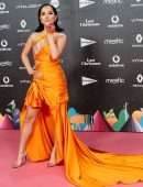Becky G at LOS40 Music Awards in Madrid