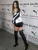 Bella Thorne Leggy in Boots at PUMA x Balmain Launch Event in Los Angeles