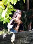 Camila Cabello Booty in Jeans, Arriving for a Photoshoot in LA