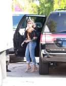 Camila Cabello Booty in Jeans, Arriving for a Photoshoot in LA