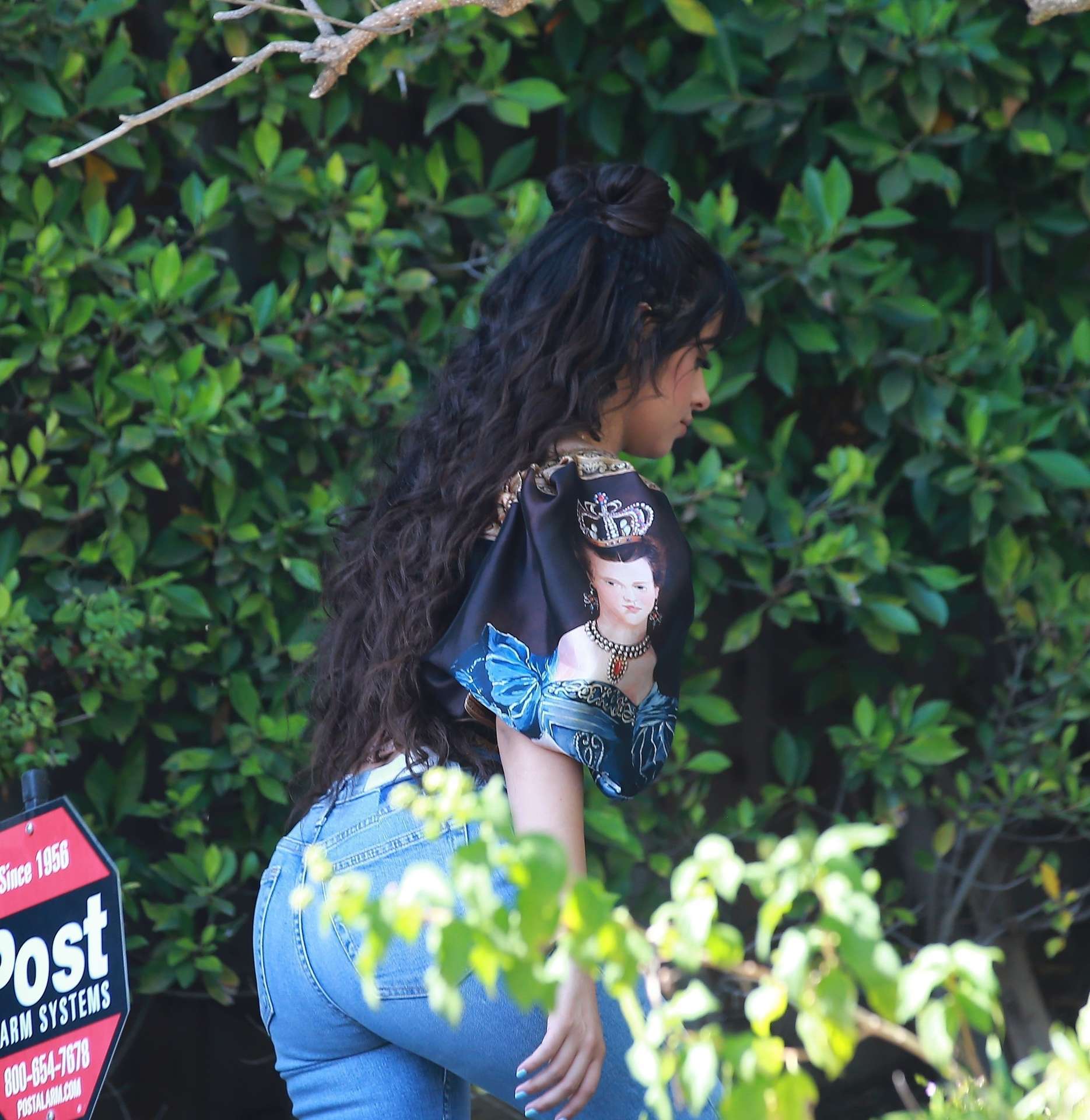Camila Cabello Booty in Jeans, Arriving for a Photoshoot in LA