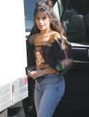 Camila Cabello Booty in Jeans, Arriving for a Photoshoot in LA