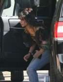 Camila Cabello Booty in Jeans, Arriving for a Photoshoot in LA