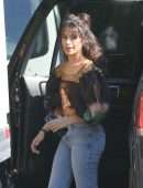 Camila Cabello Booty in Jeans, Arriving for a Photoshoot in LA