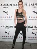 Cara Delevingne at PUMA x Balmain Launch Event in Los Angeles