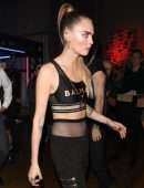 Cara Delevingne at PUMA x Balmain Launch Event in Los Angeles