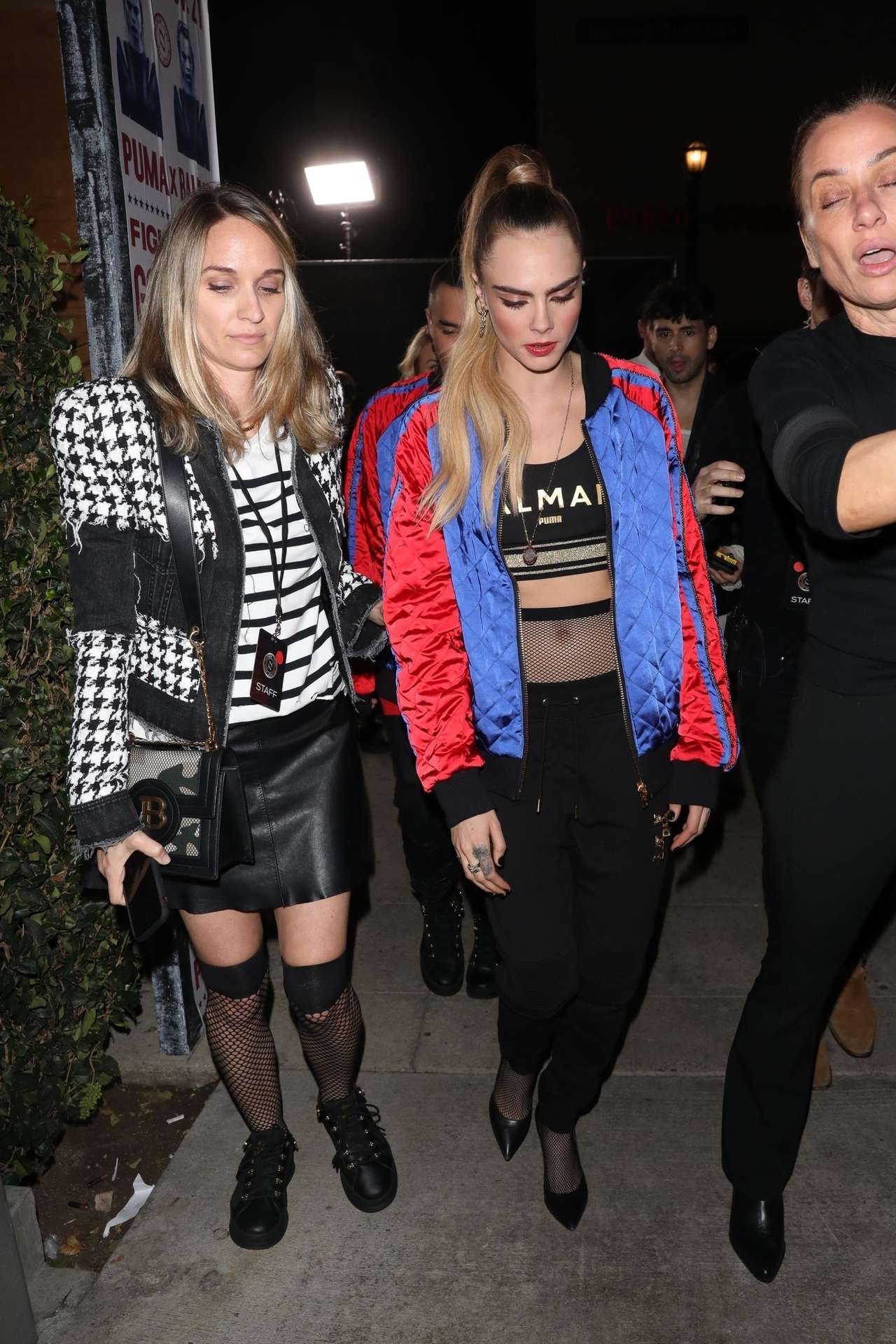 Cara Delevingne at PUMA x Balmain Launch Event in Los Angeles