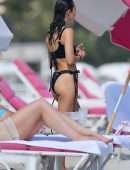 Cara Santana in Bikini on the Beach in Miami
