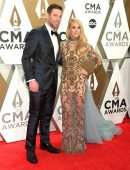 Carrie Underwood at The 53rd Annual CMA Awards in Nashville