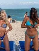 Claudia Romani in Bikini at South Beach