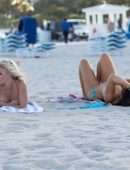 Claudia Romani in Bikini at South Beach