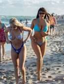 Claudia Romani in Bikini at South Beach