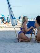 Claudia Romani in Bikini at South Beach