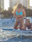 Claudia Romani in Bikini at South Beach