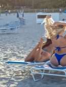 Claudia Romani in Bikini at South Beach