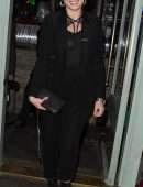 Daisy Lowe Leaving Sexy Fish Restaurant in London