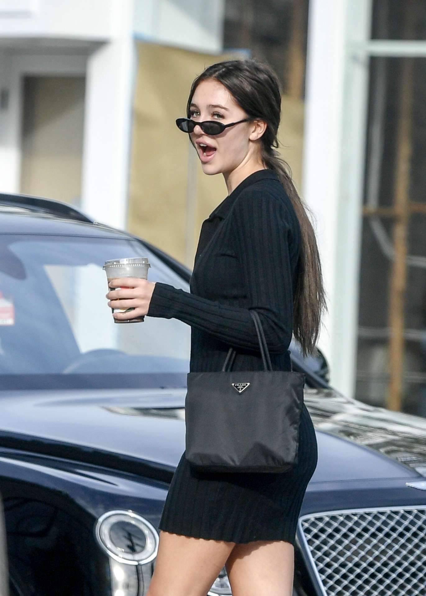 Delilah Belle Hamlin Leggy, Out in West Hollywood