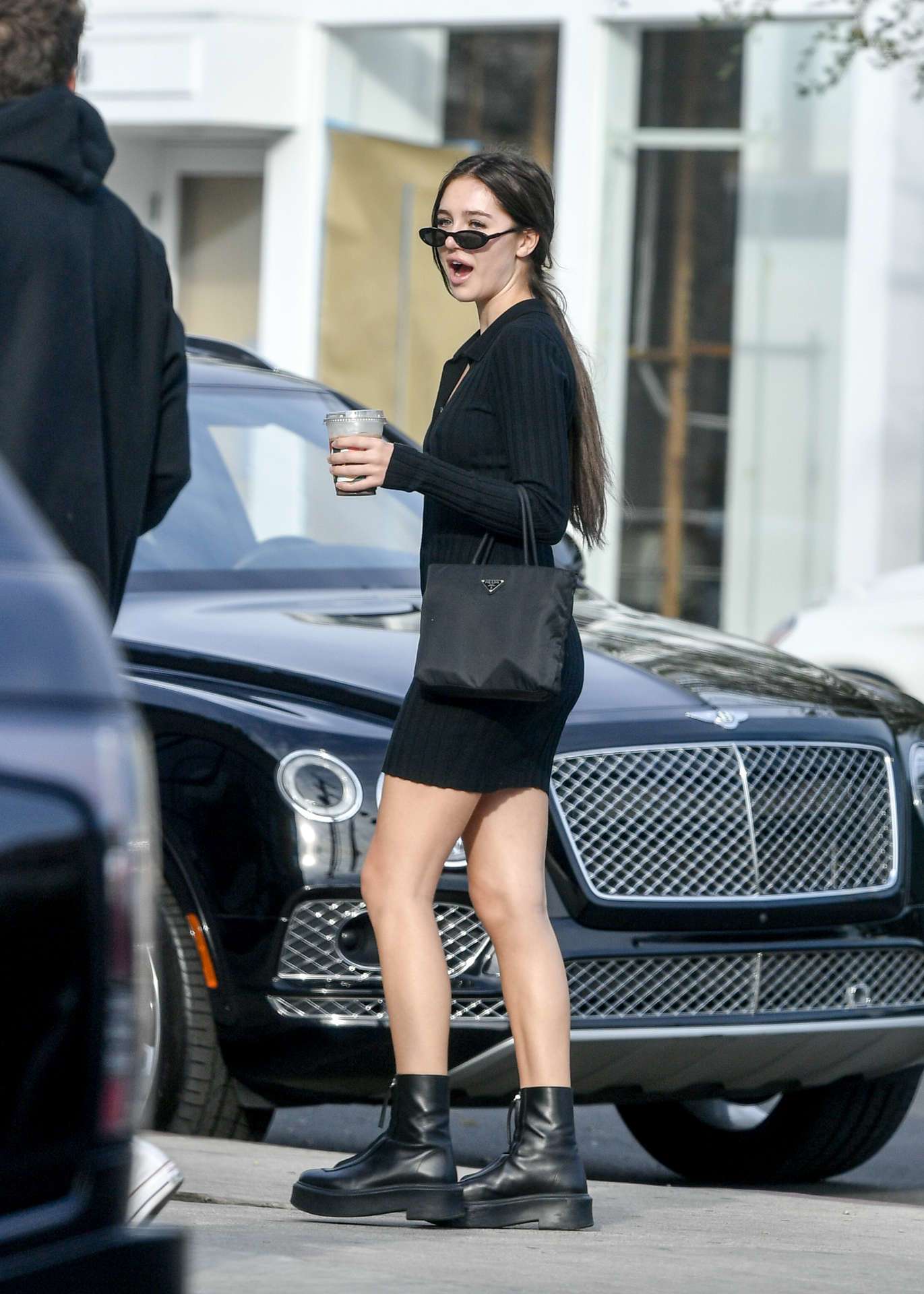Delilah Belle Hamlin Leggy, Out in West Hollywood
