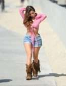 Demi Rose Mawby Booty in Shorts for “Daisy Dukes” Photoshoot