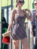 Eiza Gonzalez Leggy at Blu Jam Cafe in Los Angeles