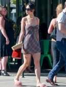 Eiza Gonzalez Leggy at Blu Jam Cafe in Los Angeles
