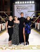 Elizabeth Banks and Naomi Scott at ''Charlie's Angels'' UK Premiere in London