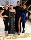 Elizabeth Banks and Naomi Scott at ''Charlie's Angels'' UK Premiere in London