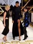 Elizabeth Banks and Naomi Scott at ''Charlie's Angels'' UK Premiere in London