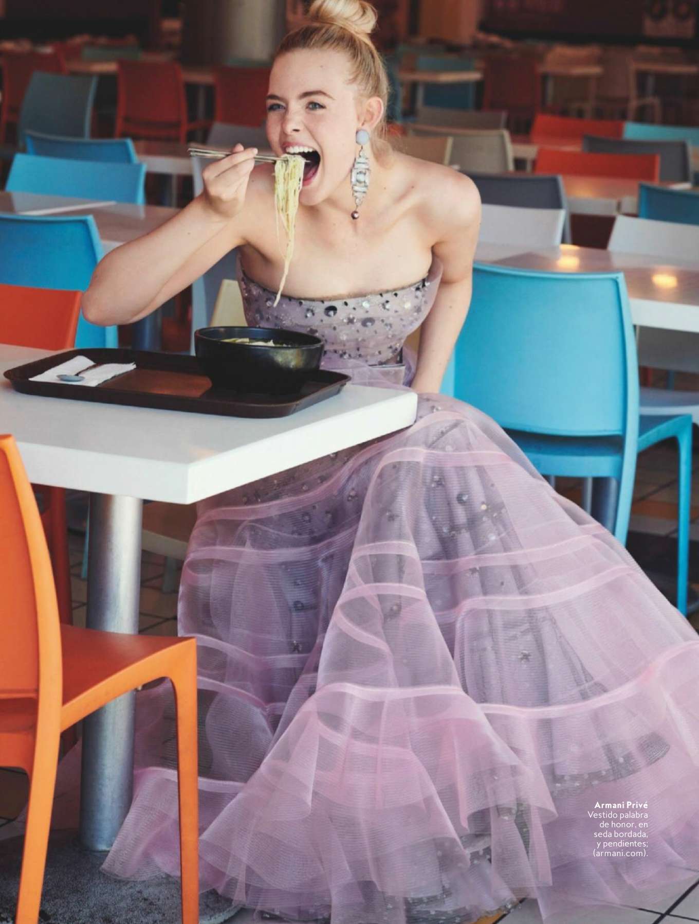 Elle Fanning in InStyle Espana Magazine - December 2019