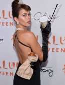Georgia Fowler at Heidi Klum's 20th Annual Halloween Party in NYC