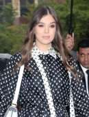 Hailee Steinfeld Leggy, on AOL Build in NYC