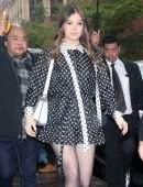 Hailee Steinfeld Leggy, on AOL Build in NYC