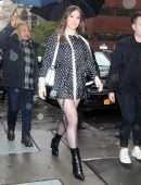 Hailee Steinfeld Leggy, on AOL Build in NYC