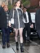 Hailee Steinfeld Leggy, on AOL Build in NYC