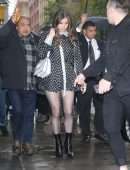Hailee Steinfeld Leggy, on AOL Build in NYC