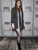 Hailee Steinfeld Leggy, on AOL Build in NYC