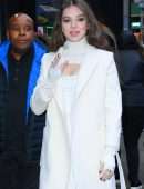 Hailee Steinfeld at Good Morning America in NY