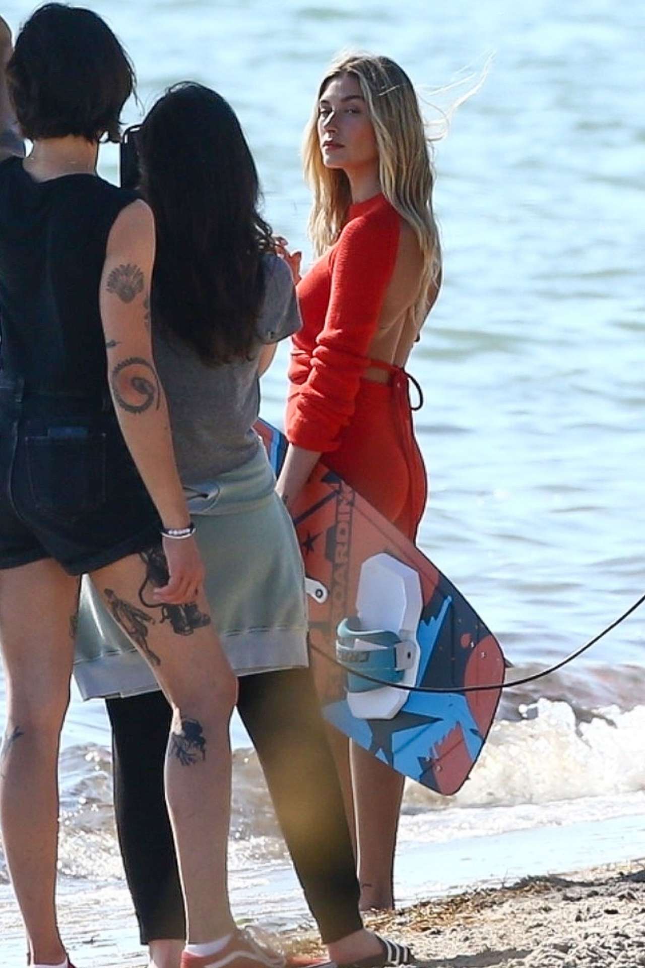 Hailey Baldwin Swimsuit Photoshoot on the Beach in Miami