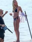 Hailey Baldwin Swimsuit Photoshoot on the Beach in Miami