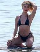 Hailey Baldwin Swimsuit Photoshoot on the Beach in Miami
