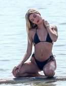 Hailey Baldwin Swimsuit Photoshoot on the Beach in Miami