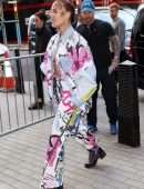 Halsey Outside BBC Live Lounge in London